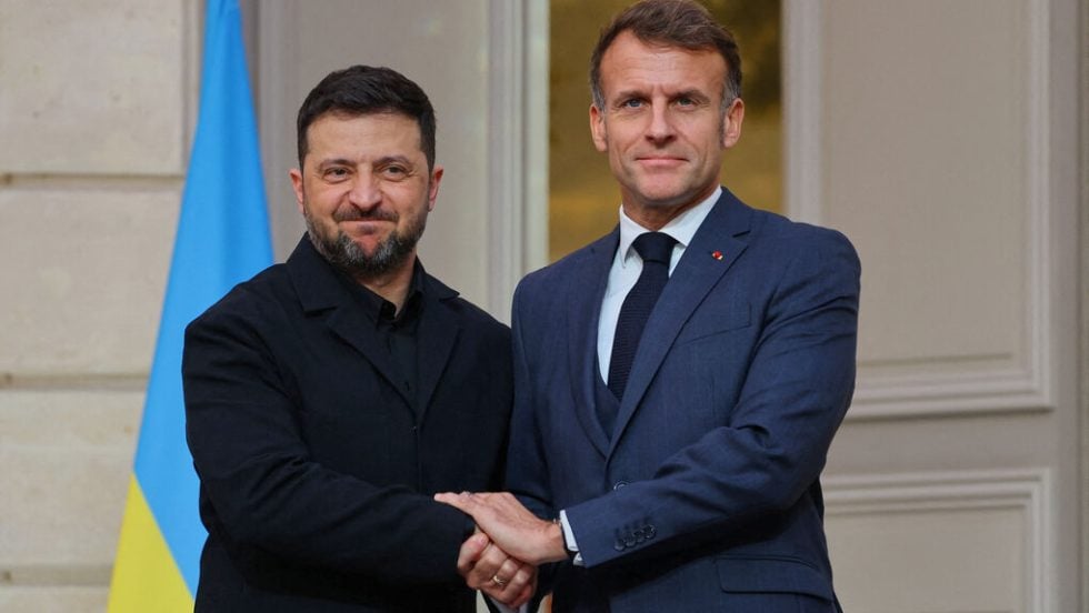 makron - zelensky